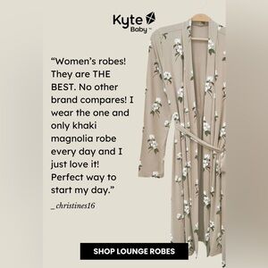 NWOT Kyte BABY Women’s Lounge Robe